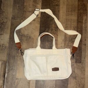 Canvas Tote Bag Versatile & Durable Shoulder/Crossbody BagFashion & Bags brand.